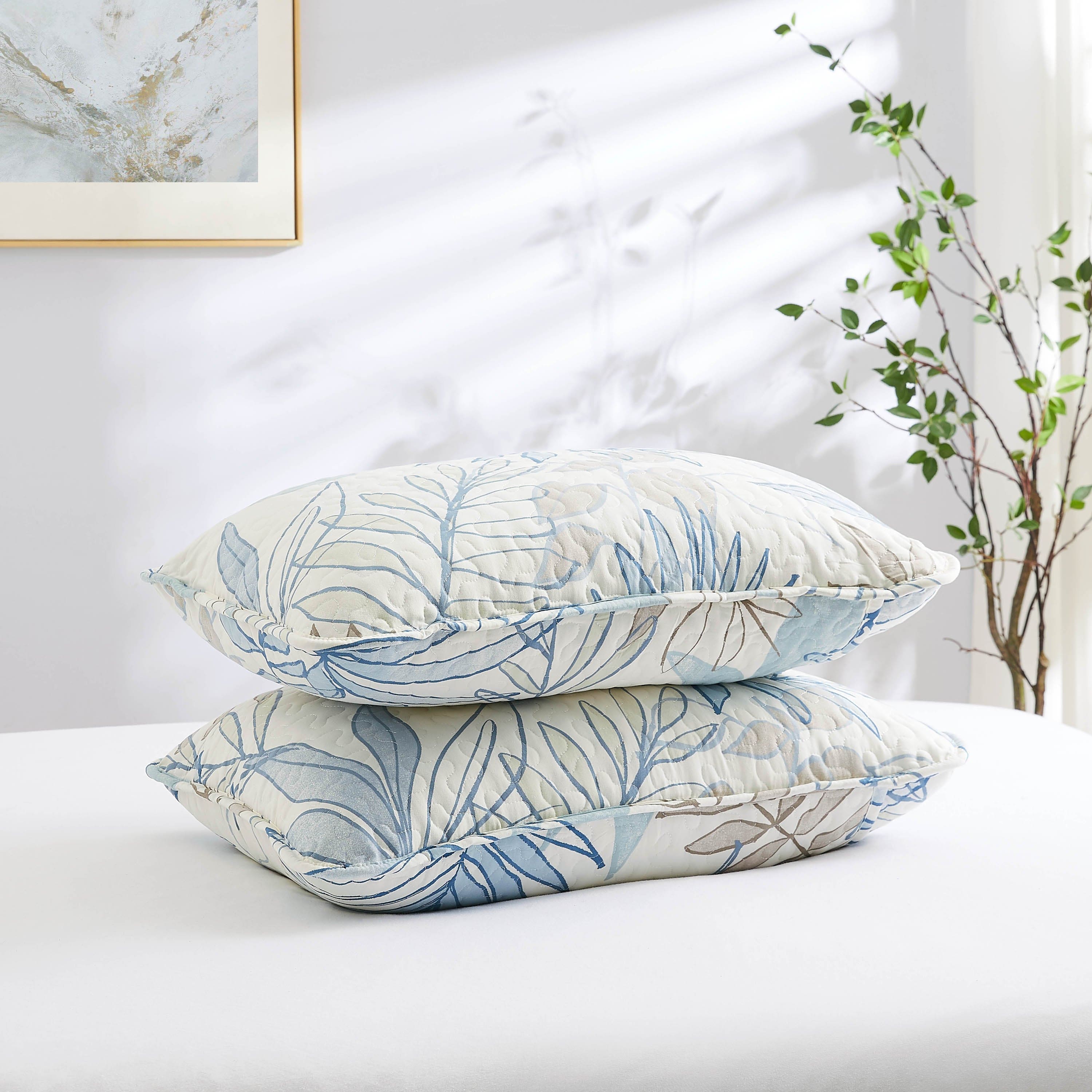 Tropic Leaf Quilt Set