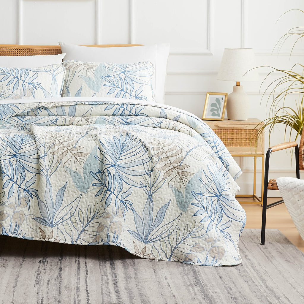 Tropic Leaf Quilt Set