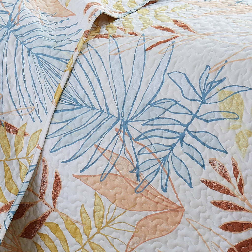 Tropic Leaf Quilt Set
