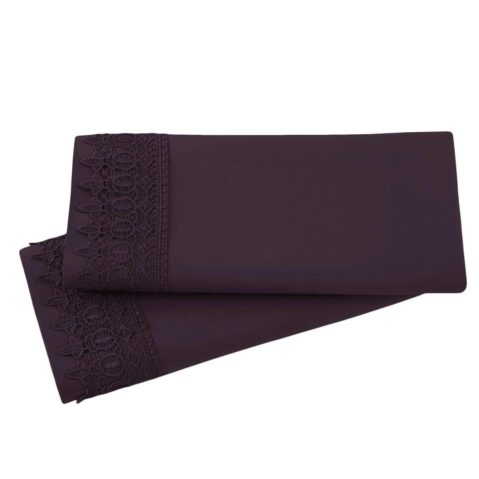 Vilano Lace Hem Pillow Cases