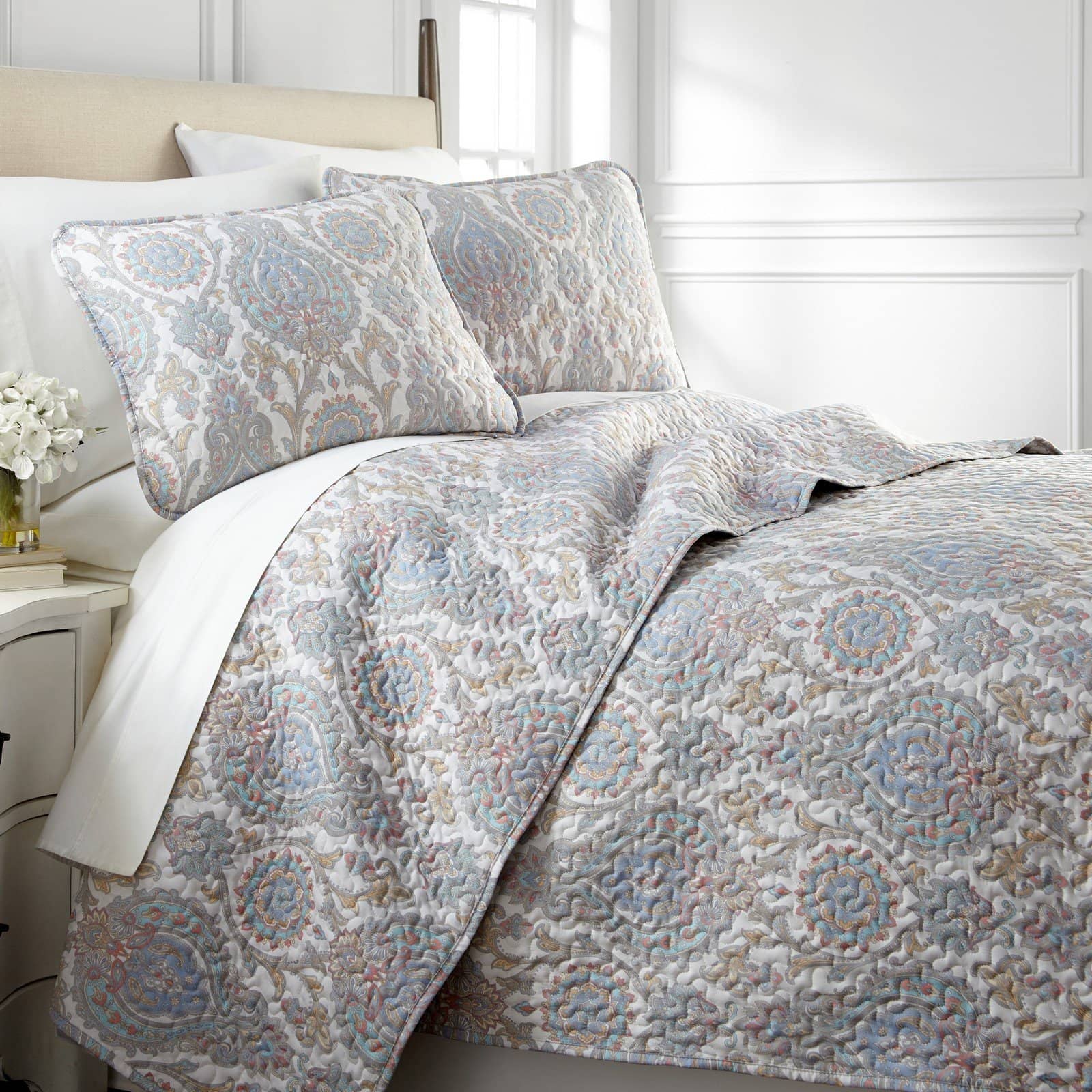 Boho Paisley Quilt Set