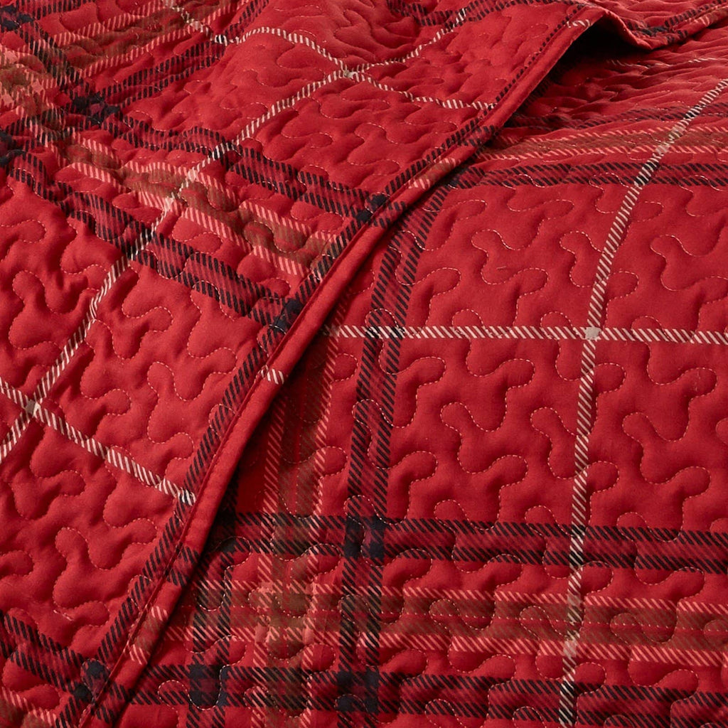 Vilano Plaid Quilt Set