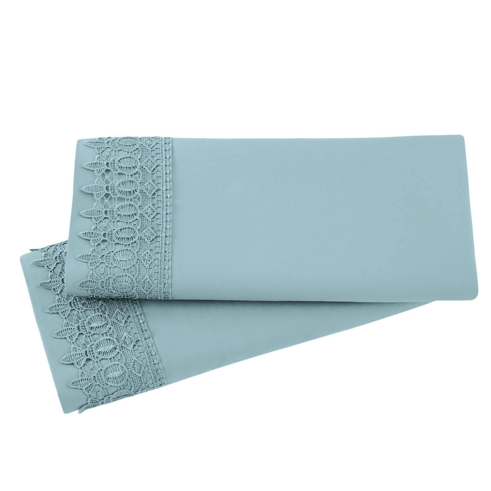 Vilano Lace Hem Pillow Cases