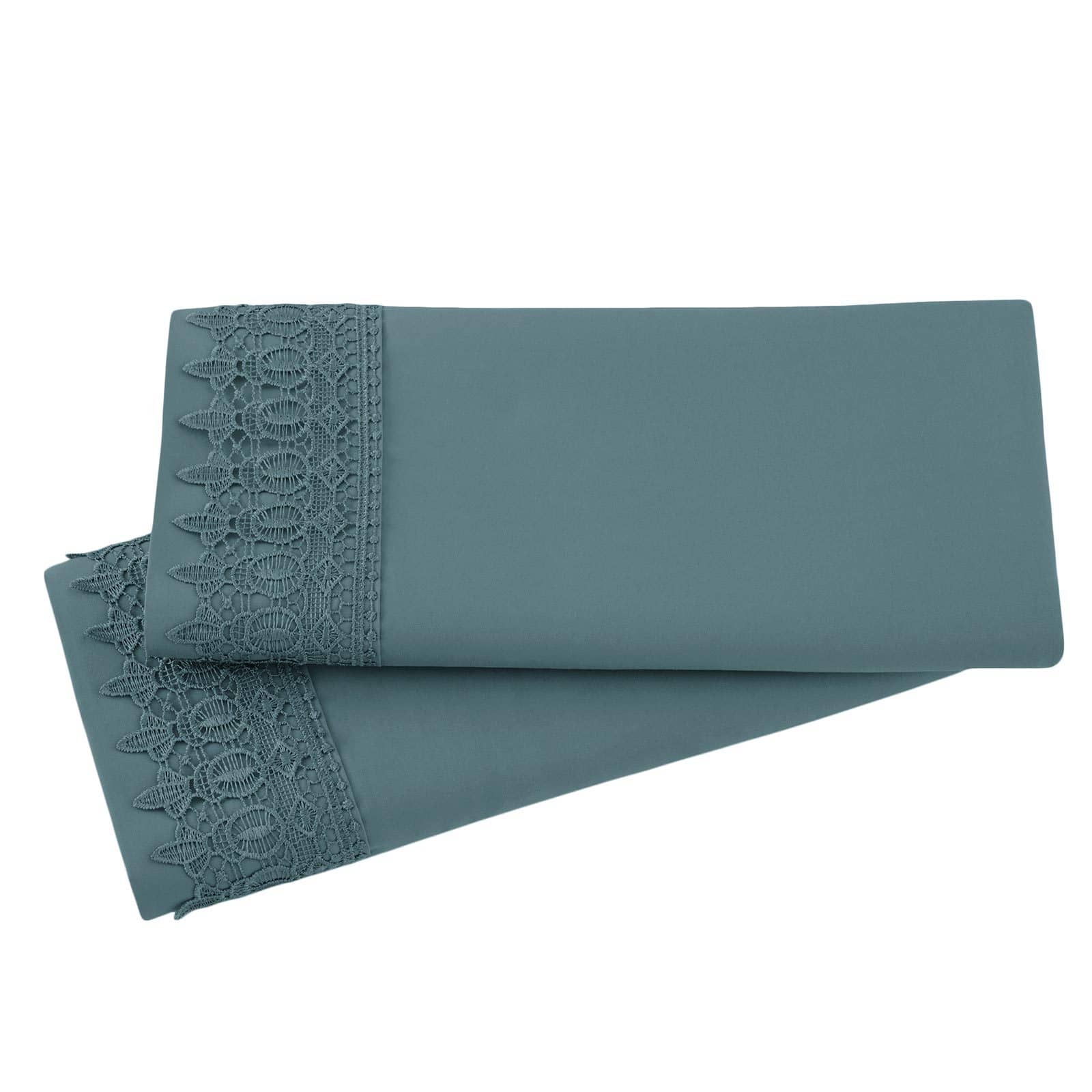 Vilano Lace Hem Pillow Cases