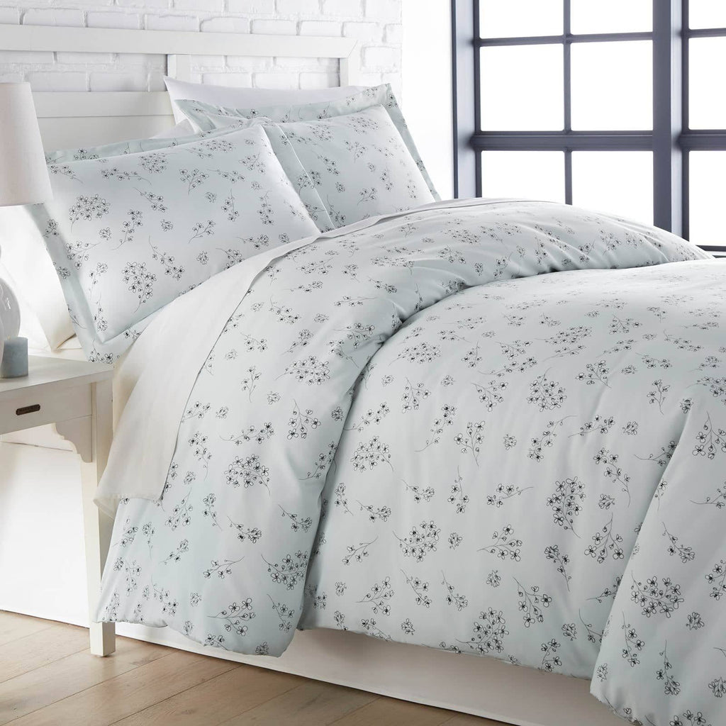 Sweet Florals Reversible Duvet Cover Set