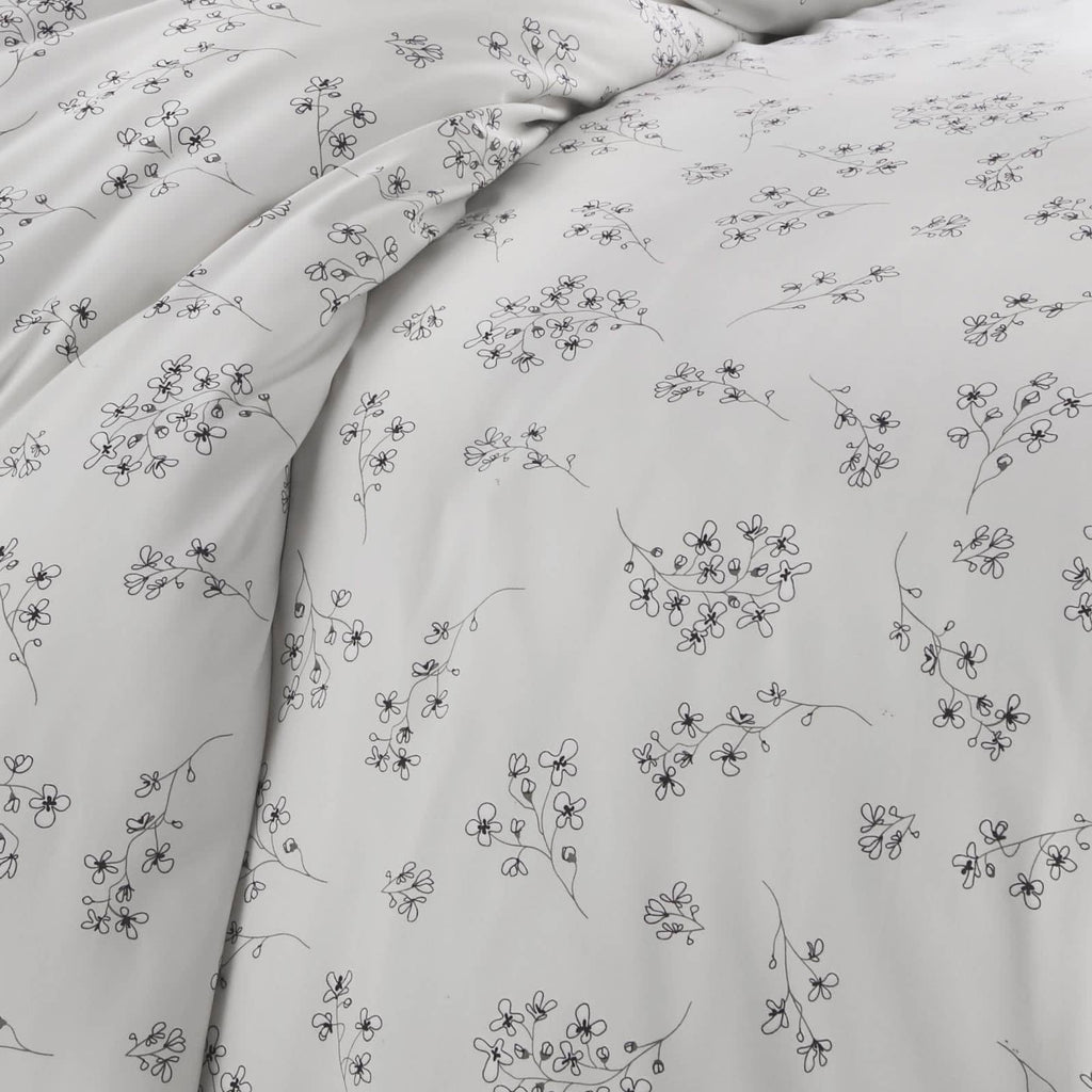 Sweet Florals Reversible Duvet Cover Set