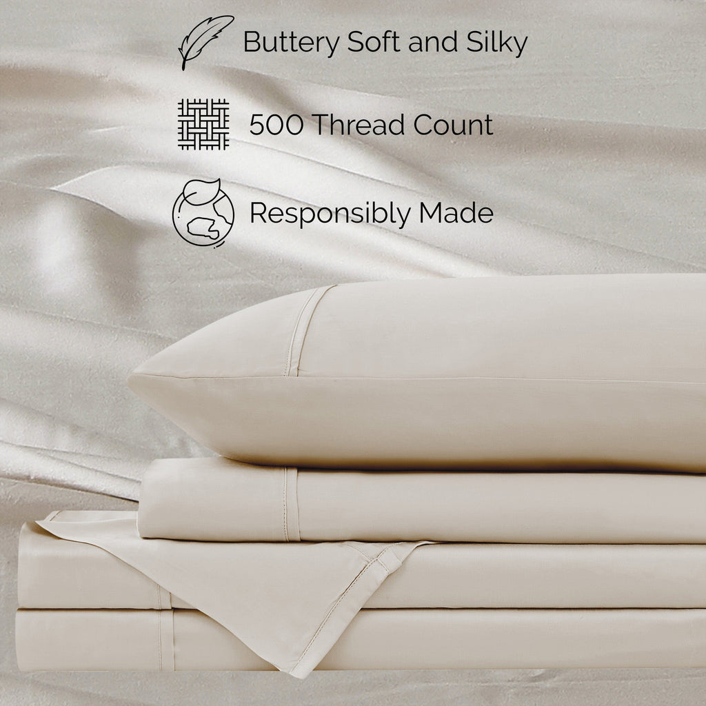 500 Thread Count Tencel™ Lyocell Duvet Cover Set