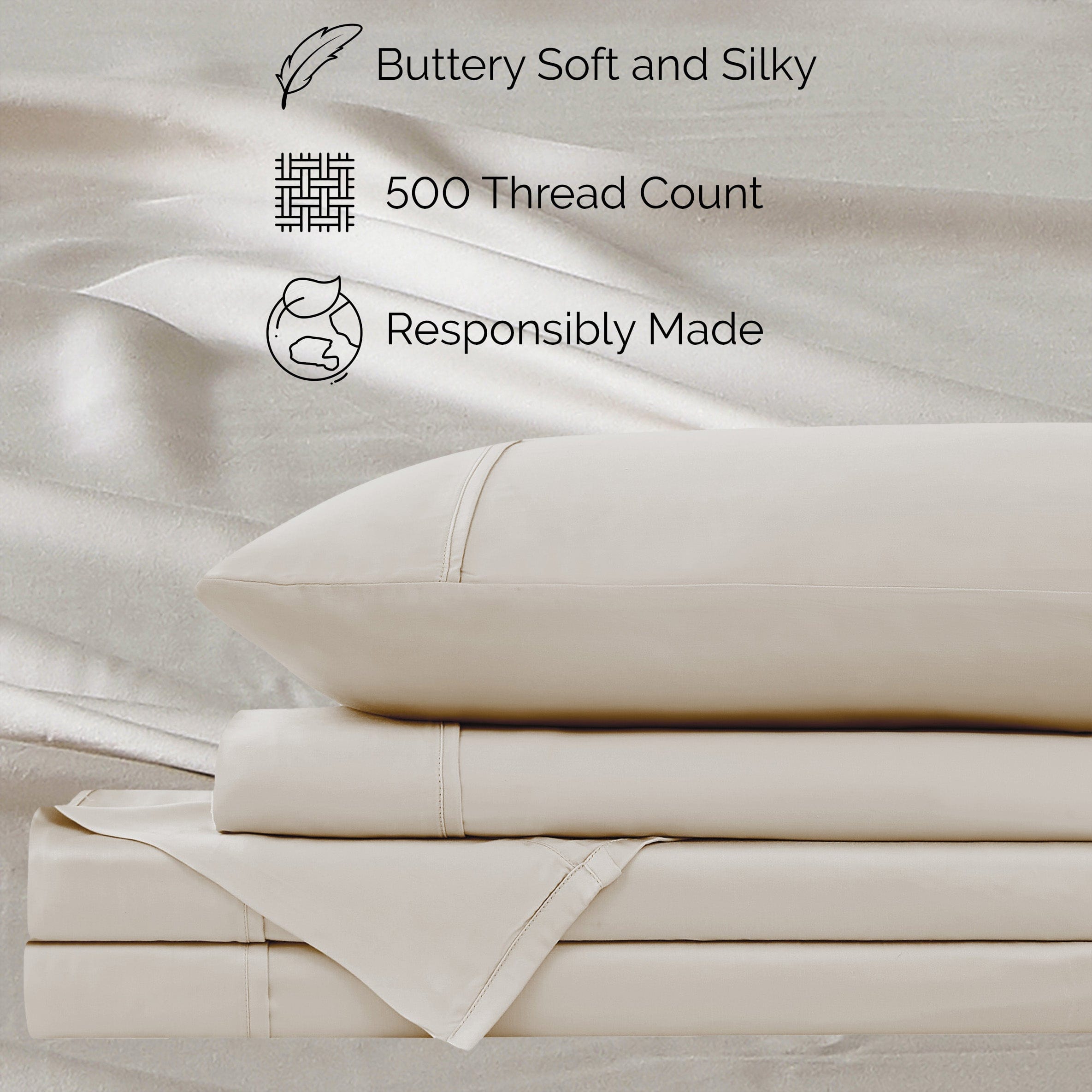 500 Thread Count Tencel™ Lyocell Duvet Cover Set