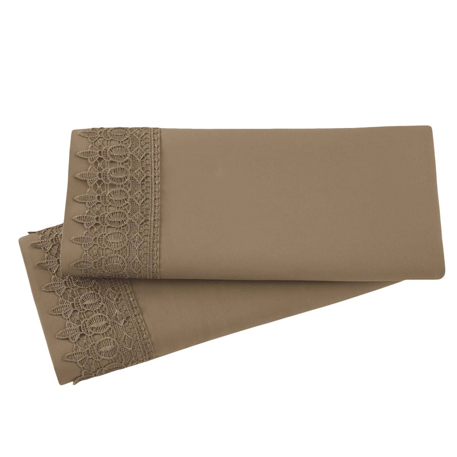 Vilano Lace Hem Pillow Cases