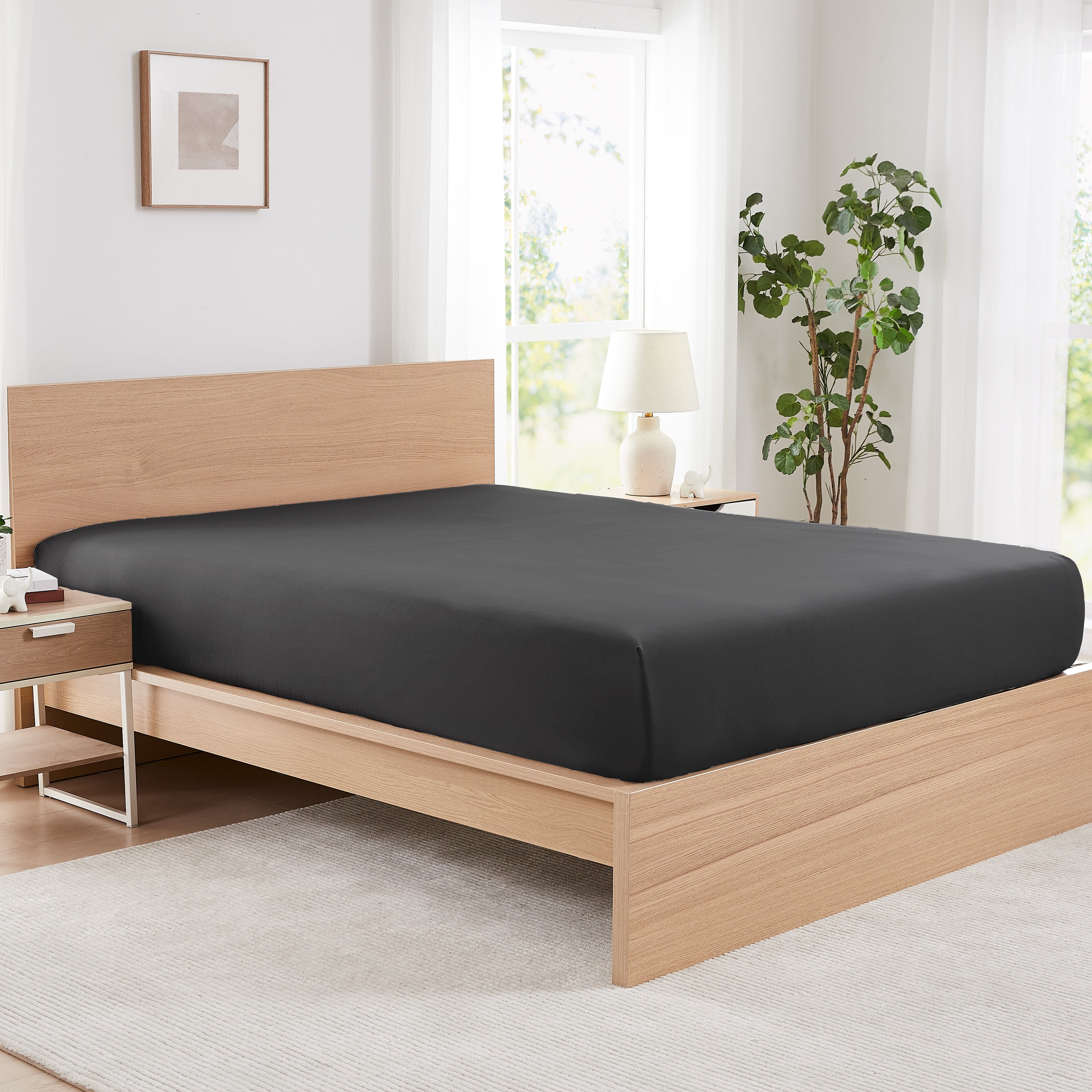  Vilano Fitted Sheet in slate#color_vilano-slate