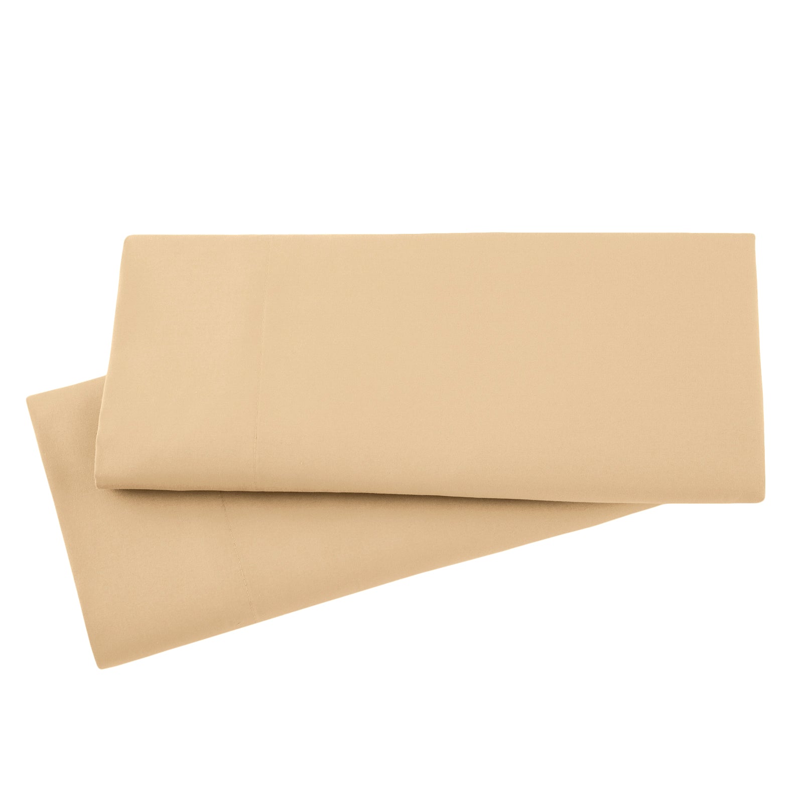 Vilano Springs 2-Piece Pillow Cases in Gold Stack Together#color_vilano-gold