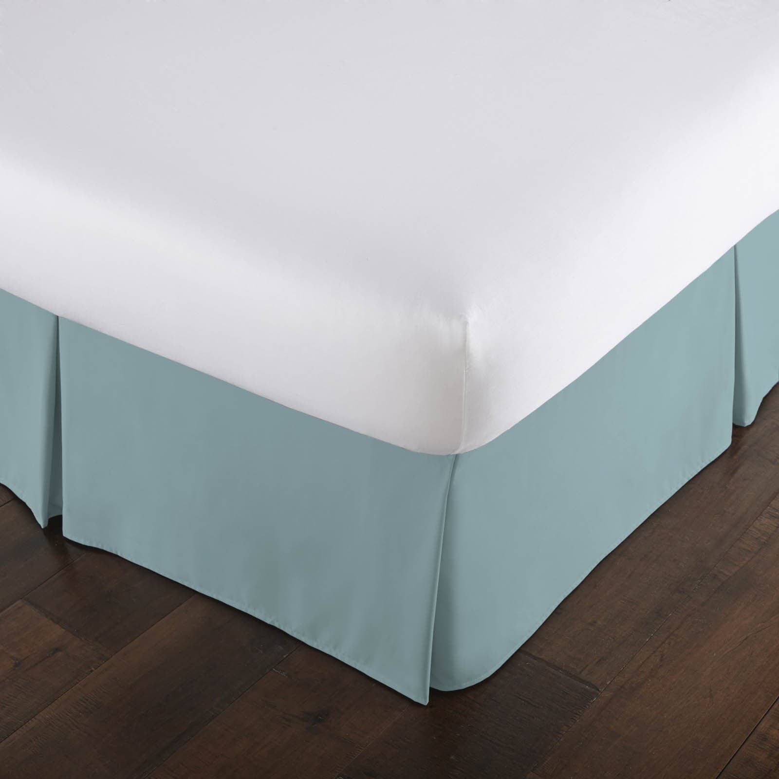 Vilano Pleated Bed Skirt in Sky Blue#color_vilano-sky-blue