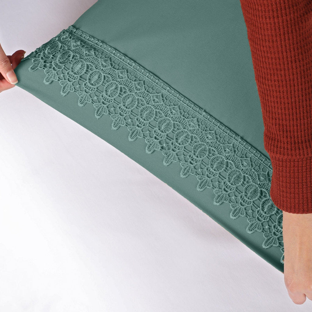 Vilano Lace Hem Pillow Cases