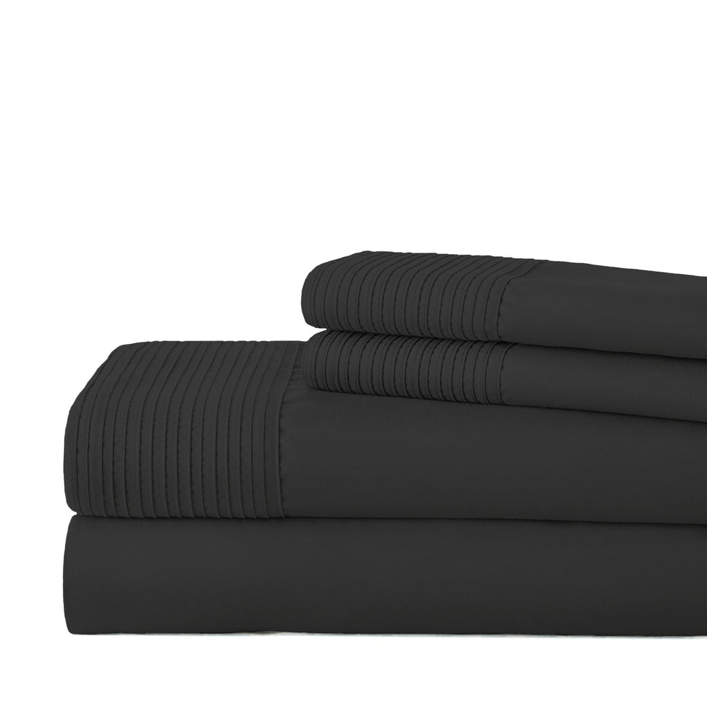 Vilano Extra Deep Pocket Pleated Sheet Set