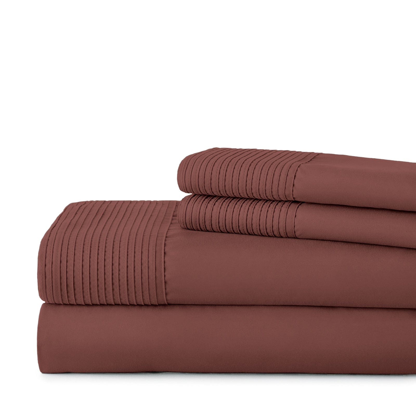 Vilano Extra Deep Pocket Pleated Sheet Set