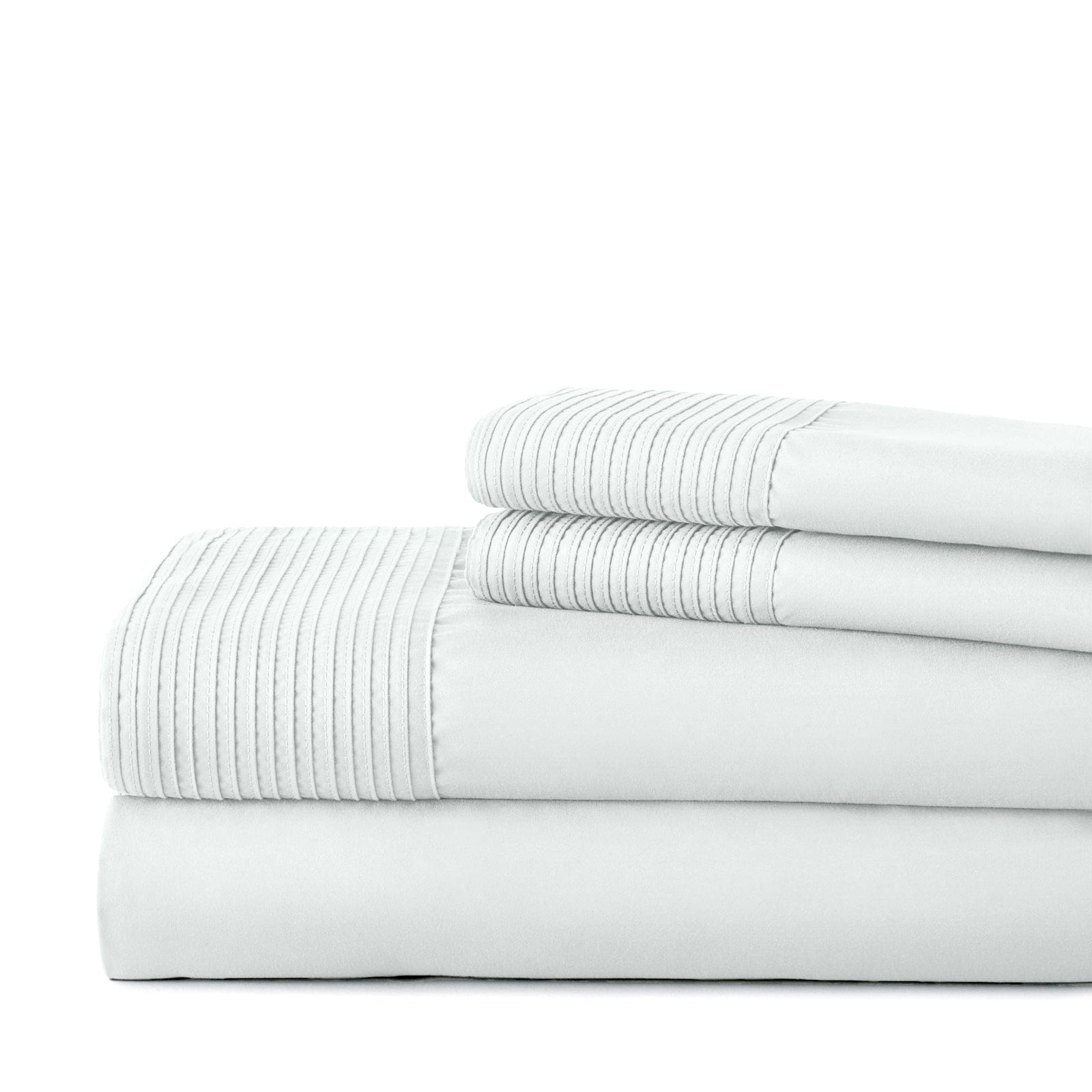 Vilano Extra Deep Pocket Pleated Sheet Set