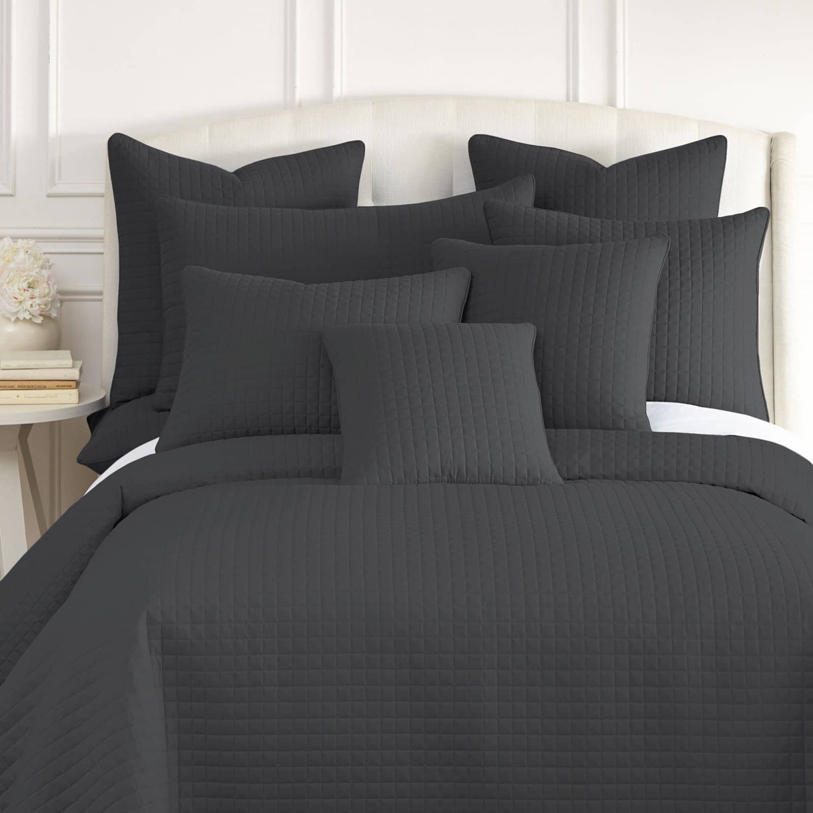 Vilano Quilted Shams in Slate#color_vilano-slate