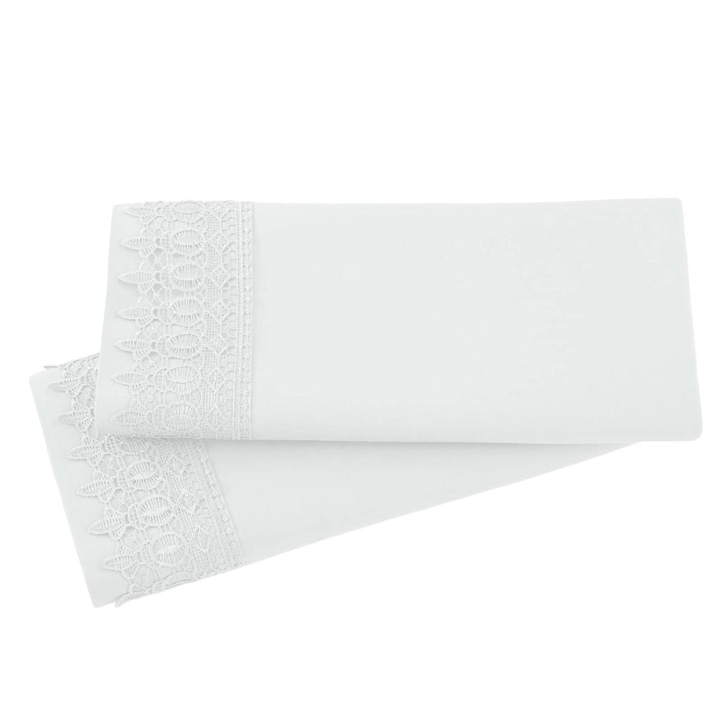 Vilano Lace Hem Pillow Cases