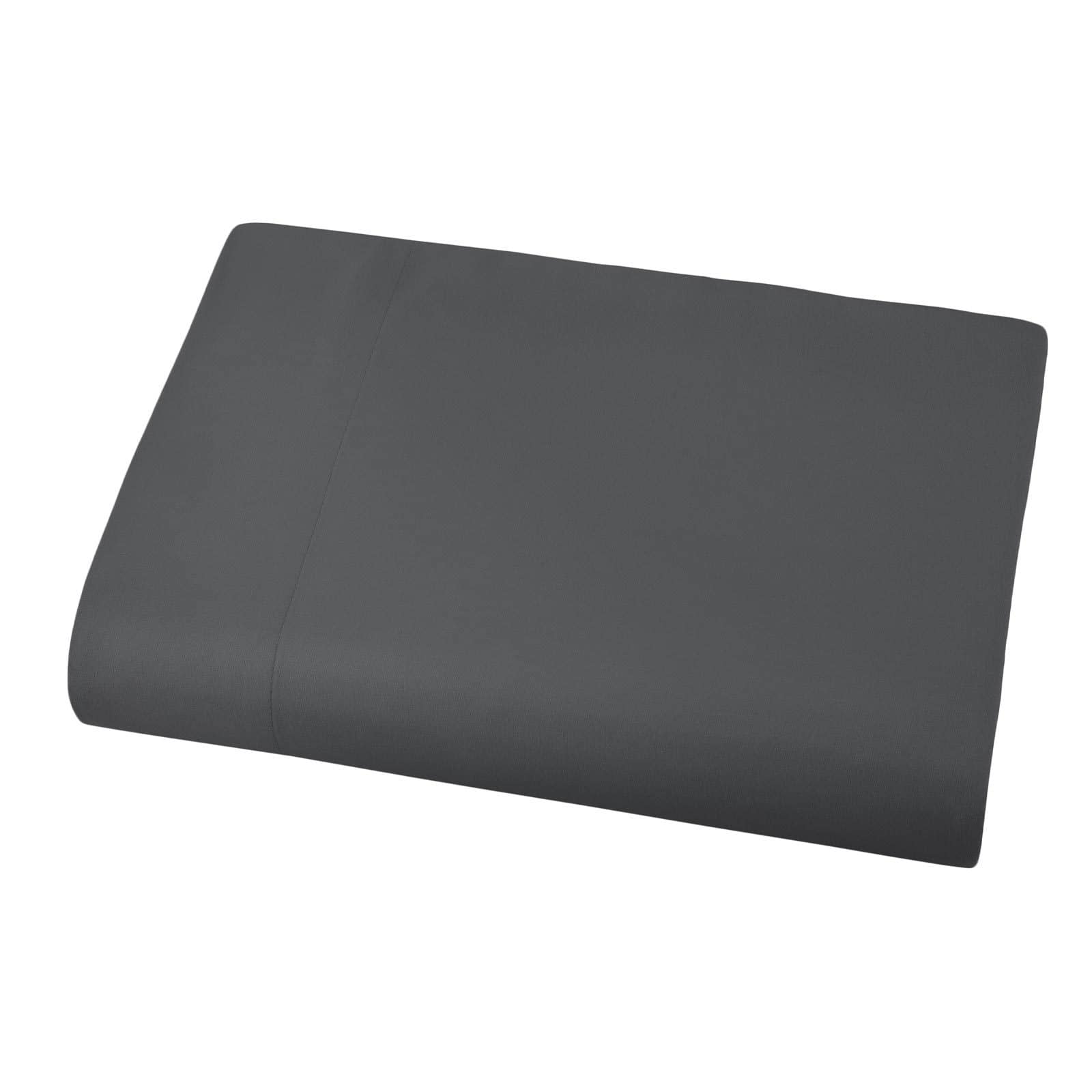 Soft and Luxurious Over-sized Flat Sheet 132 in x 110 in by Vilano springs in Slate#color_vilano-slate
