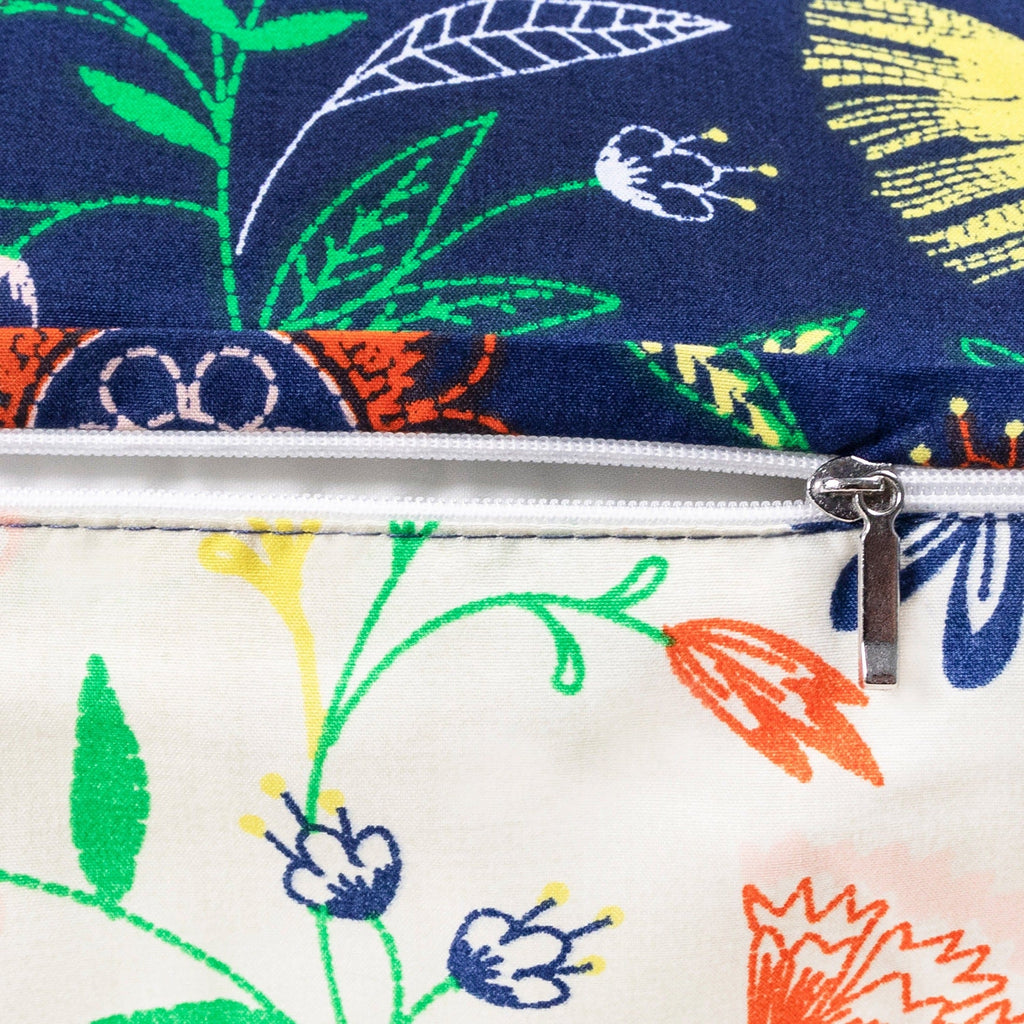 Boho Bloom Reversible Duvet Cover Set