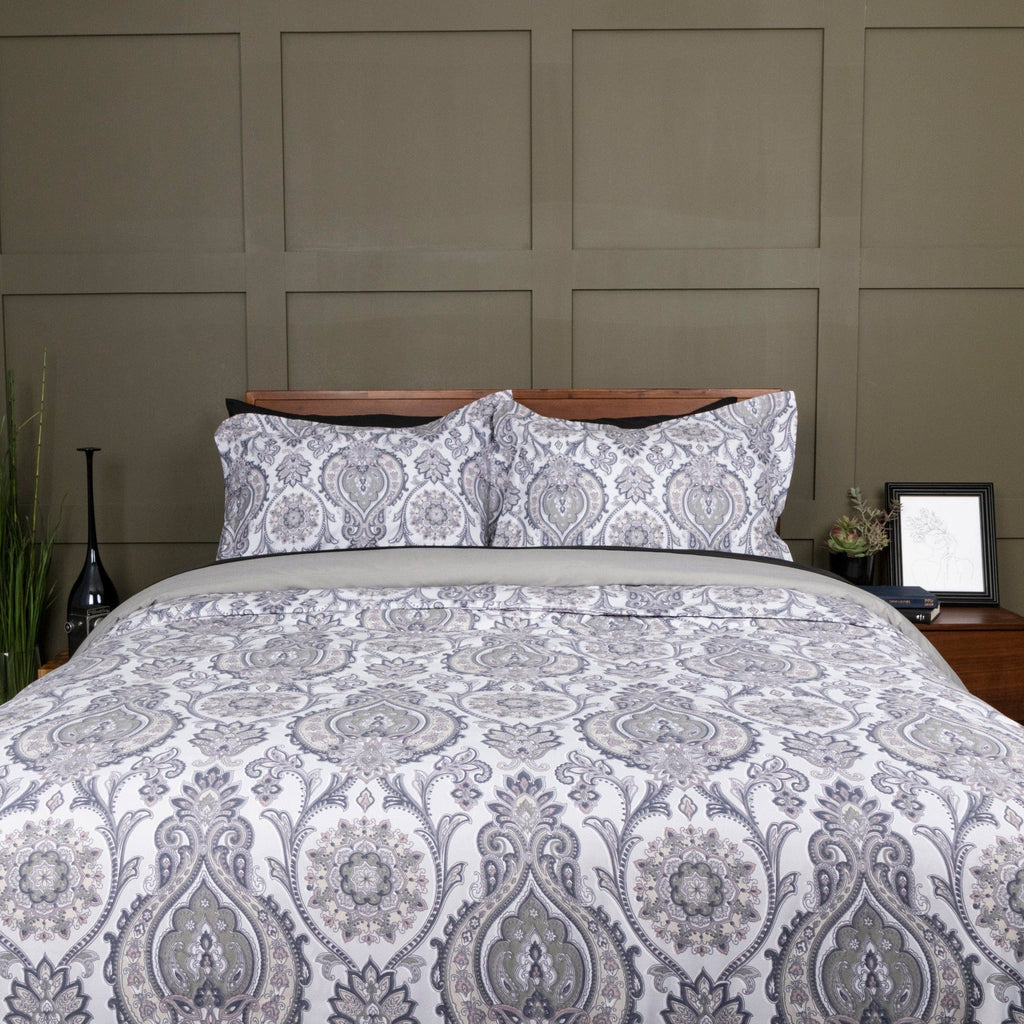Boho Paisley Duvet Cover Set