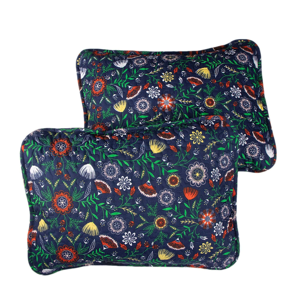 Boho Bloom Reversible Quilt Set