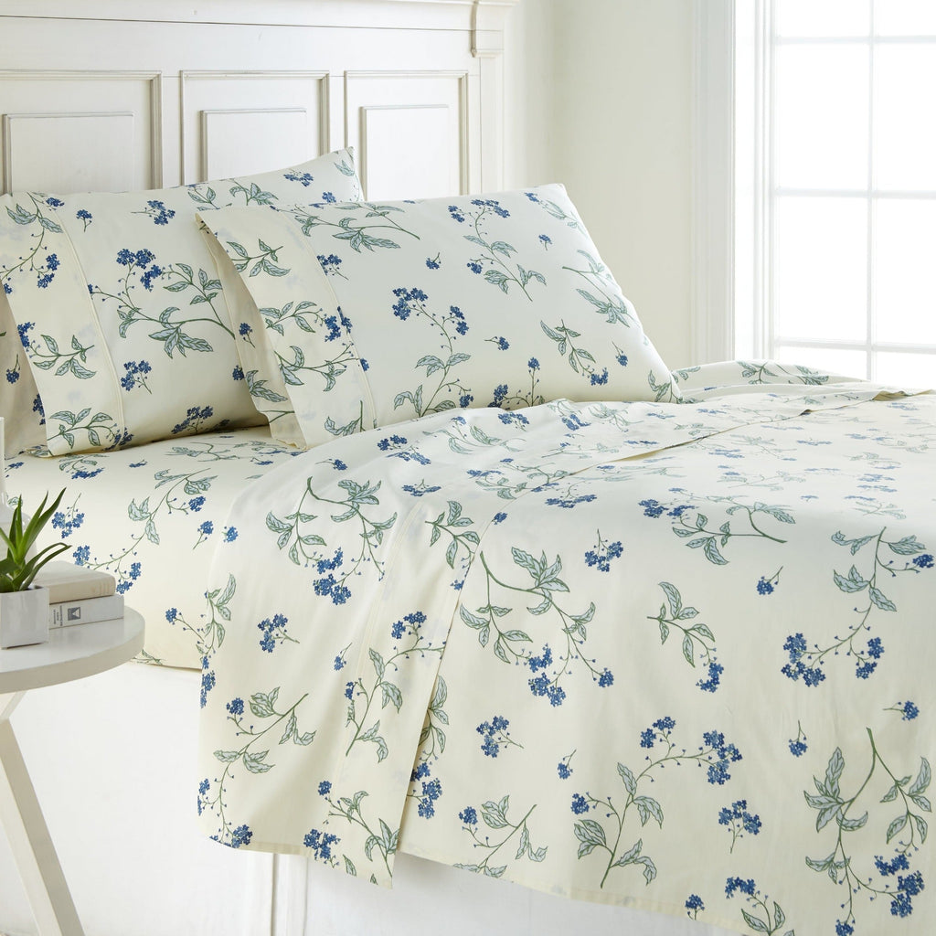 Myosotis Scorpioides Pillow Cases