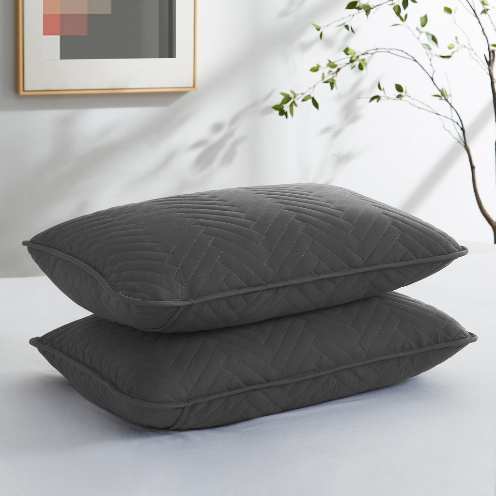 Chevron Oversized Quilt Set