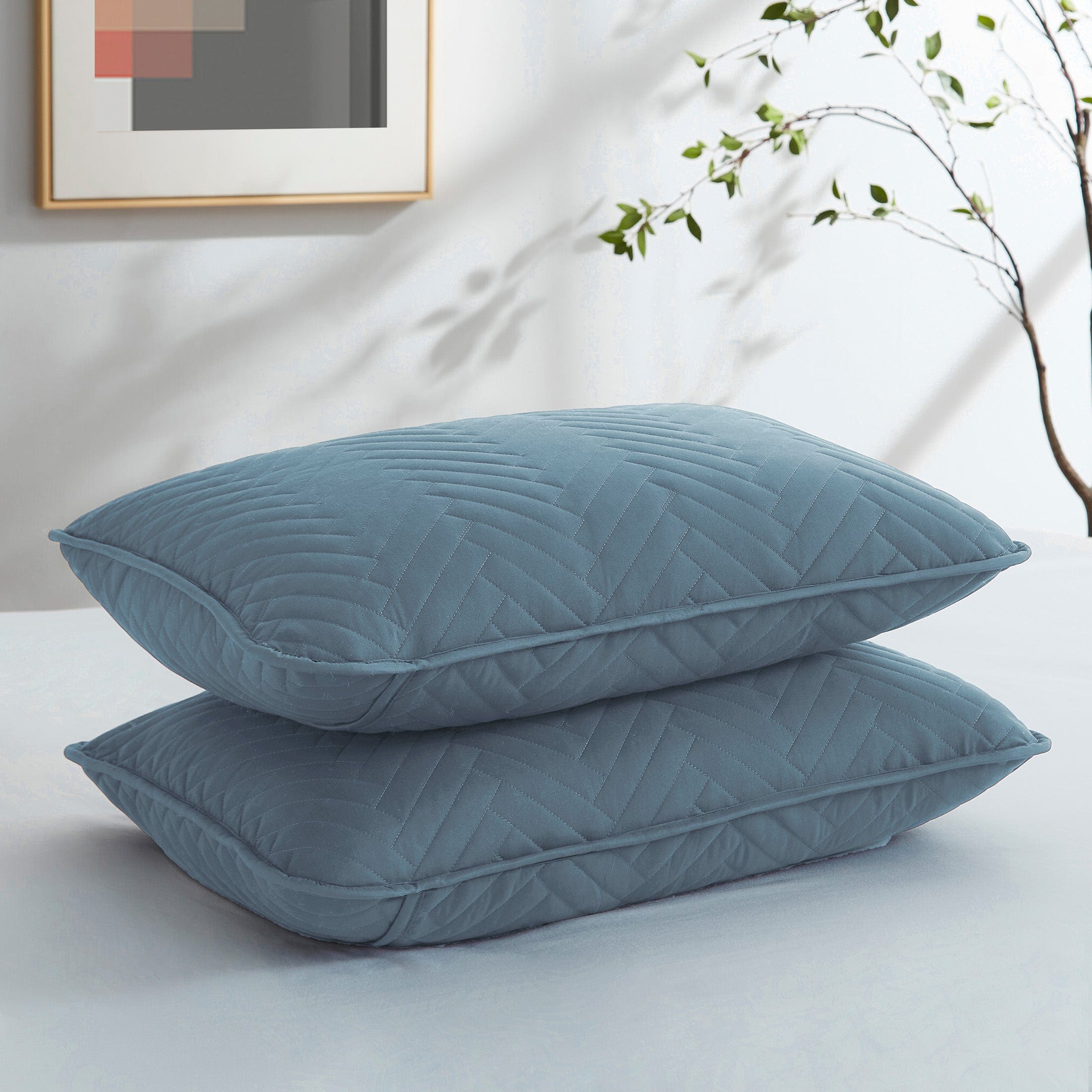 Chevron Oversized Quilt Set