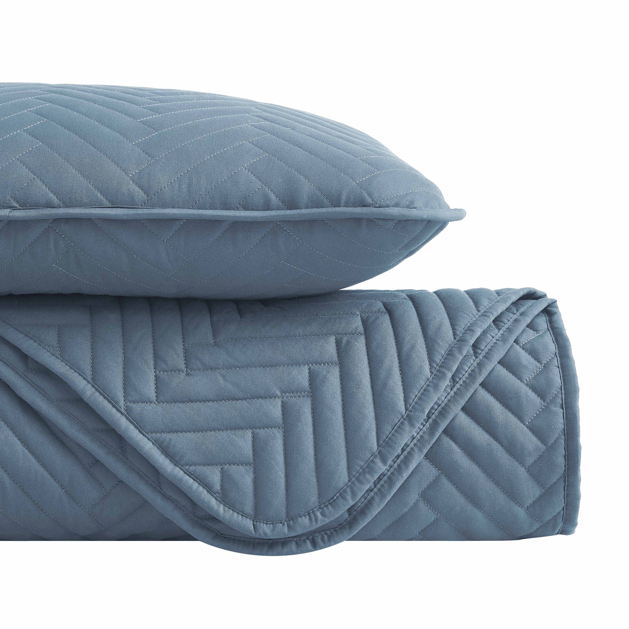 Chevron Oversized Quilt Set