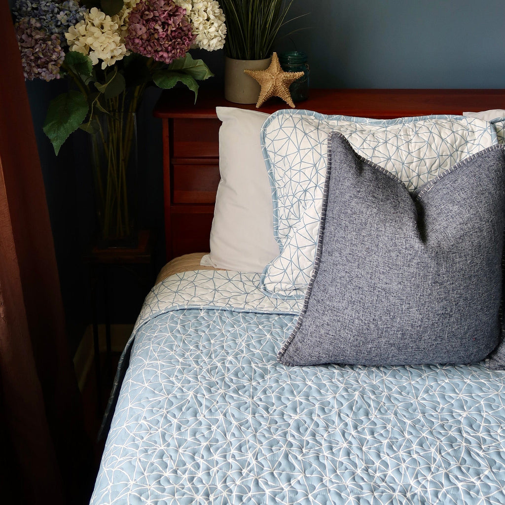 Geometric Maze Reversible Quilt Set