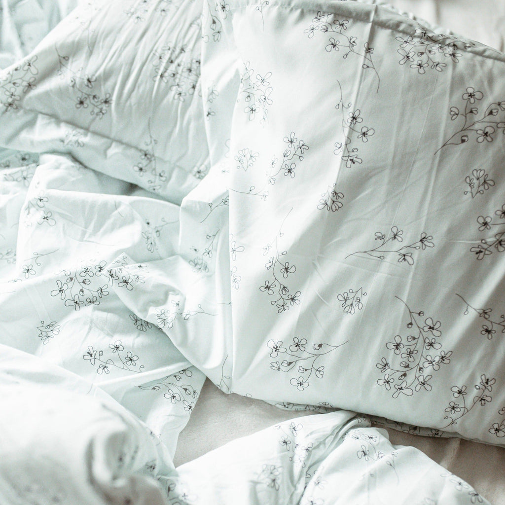 Sweet Florals Reversible Duvet Cover Set