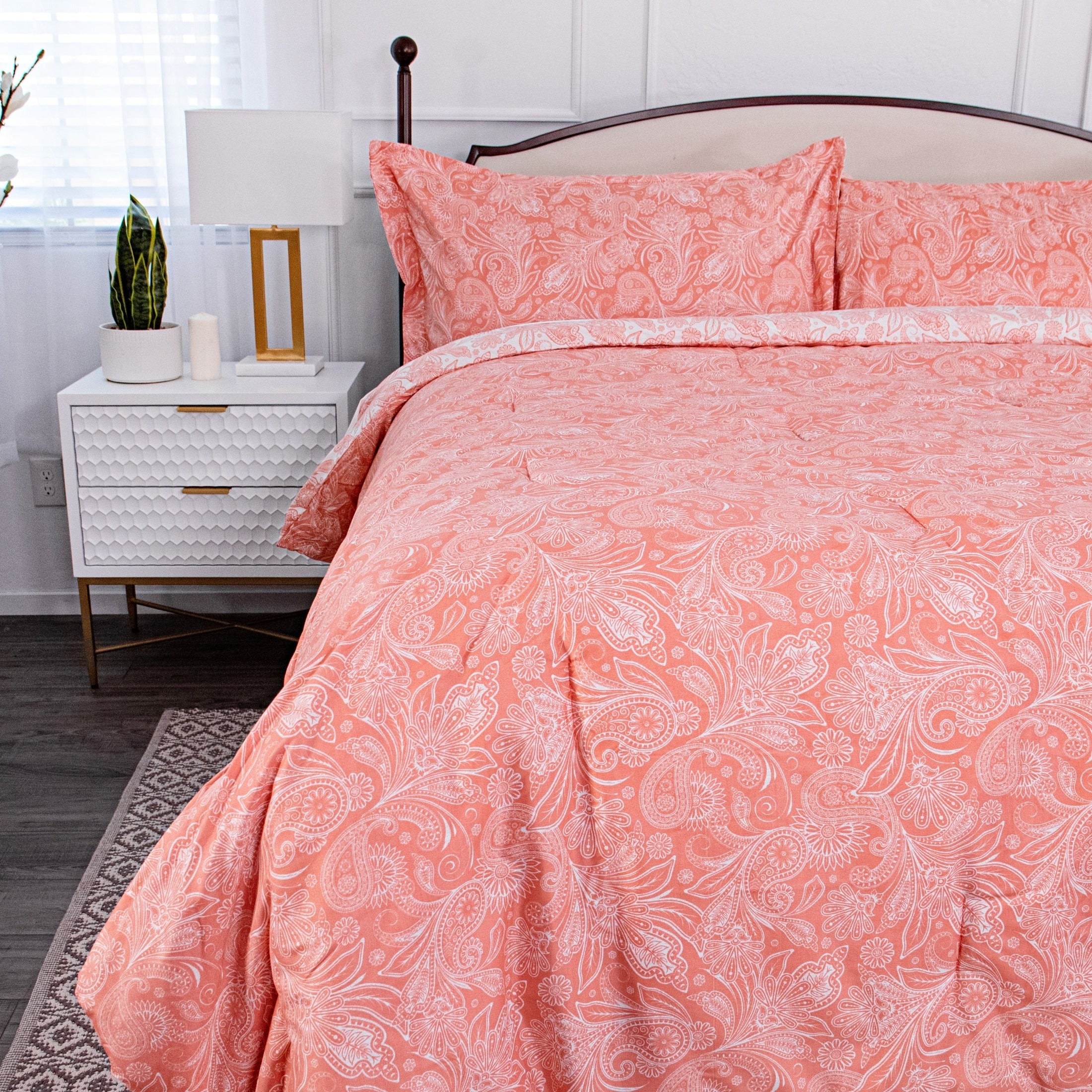 Perfect Paisley Reversible Duvet Cover Set