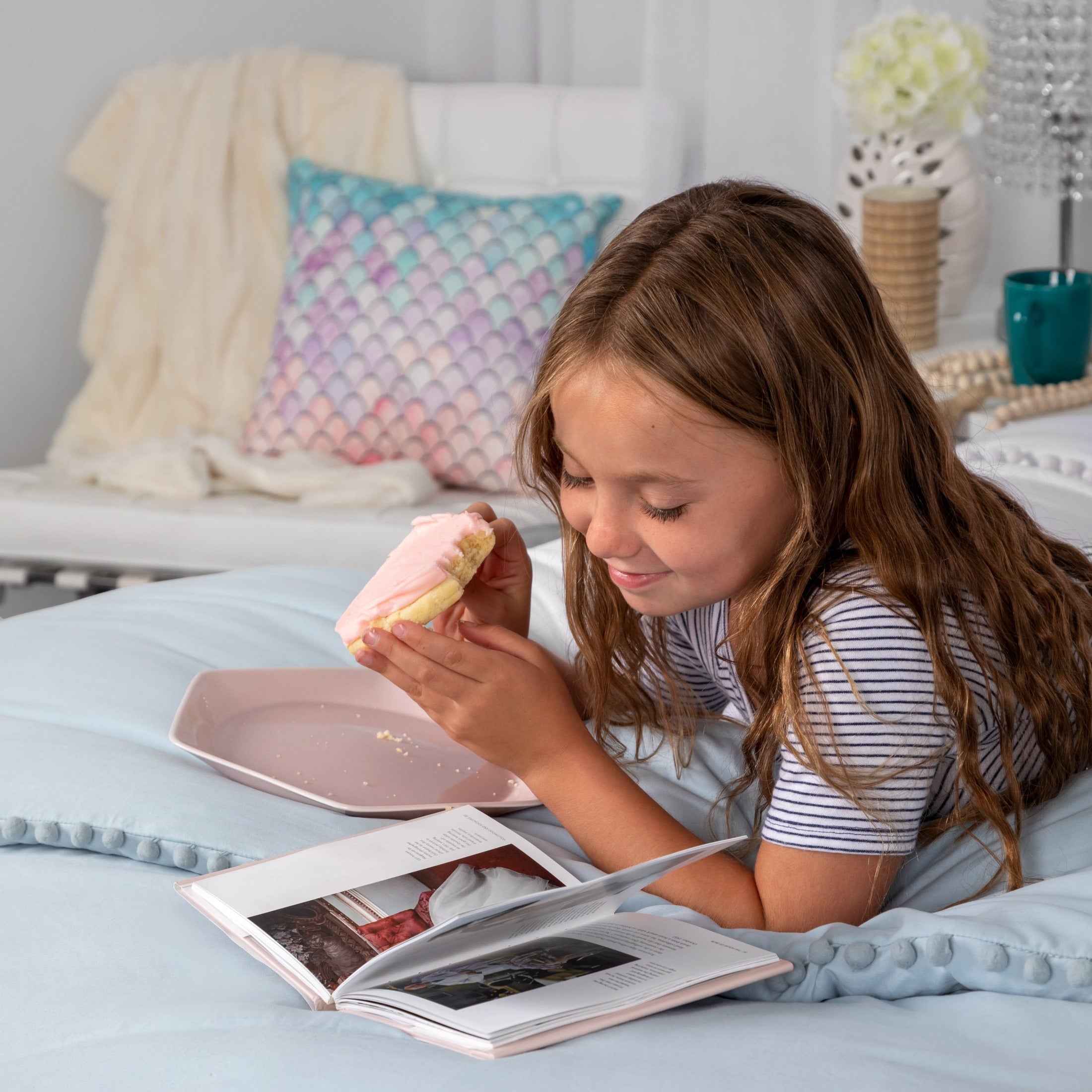 Pom-Pom Duvet Cover Set