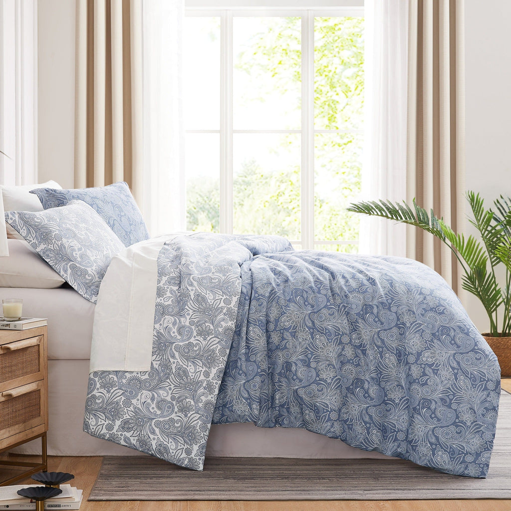 Perfect Paisley Reversible Duvet Cover Set