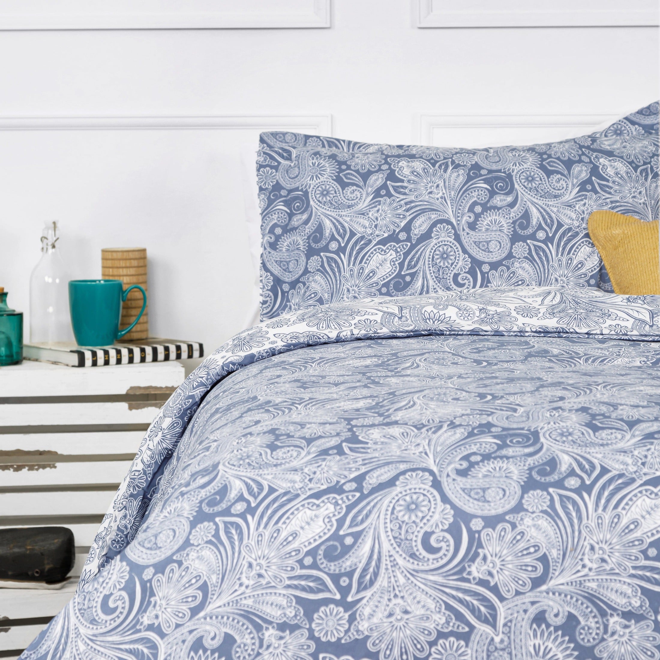 Perfect Paisley Reversible Duvet Cover Set