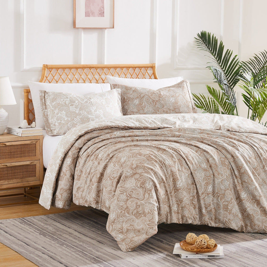 Perfect Paisley Reversible Duvet Cover Set