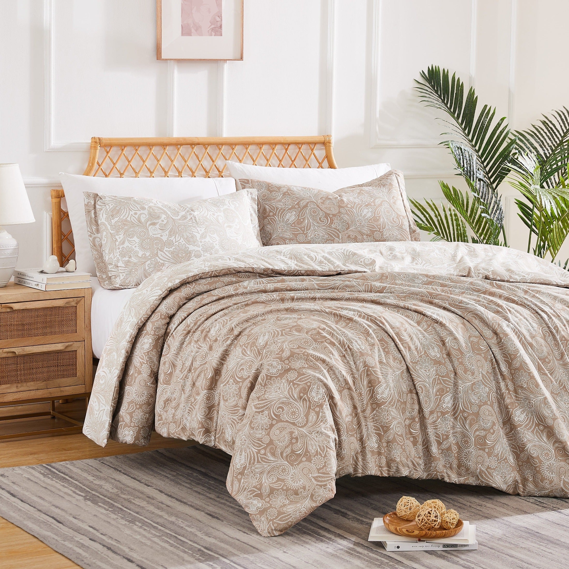 Perfect Paisley Reversible Duvet Cover Set