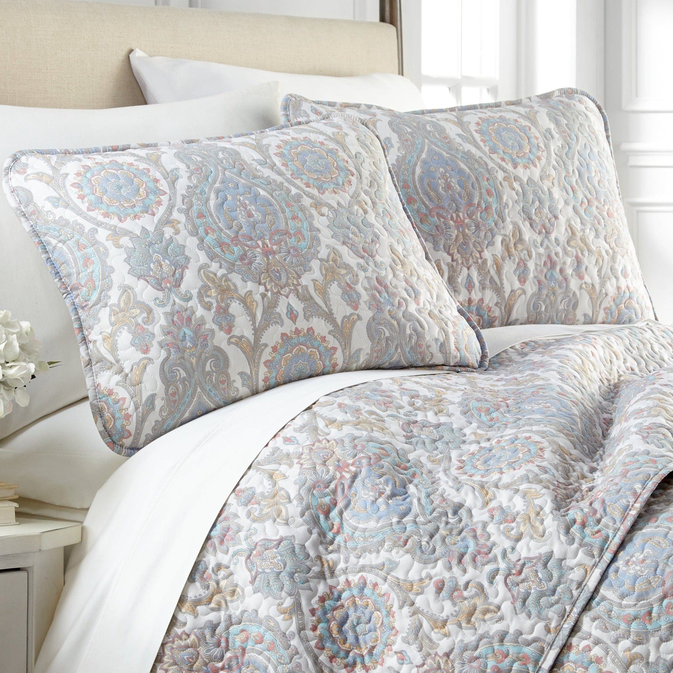 Boho Paisley Quilt Set