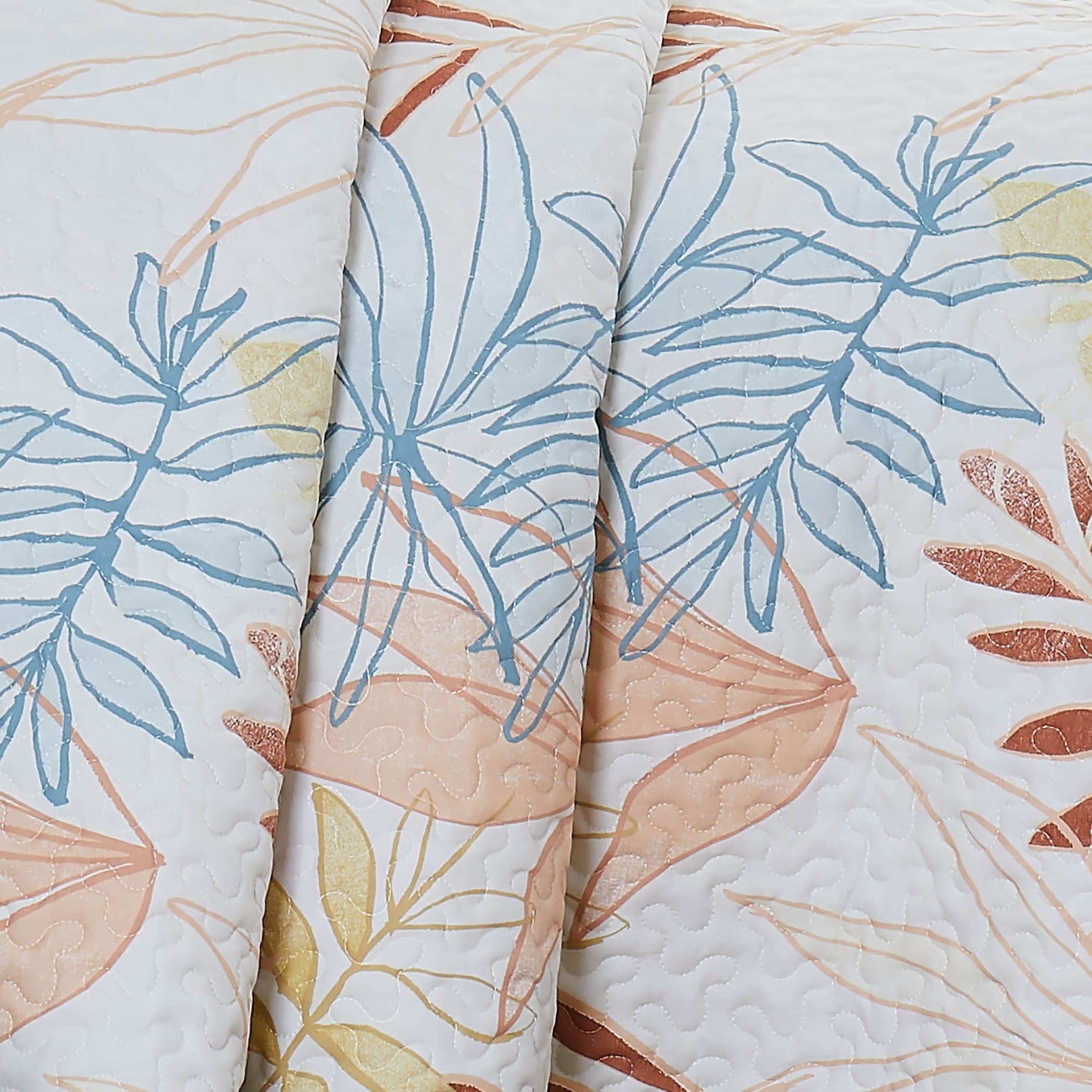 Tropic Leaf Quilt Set