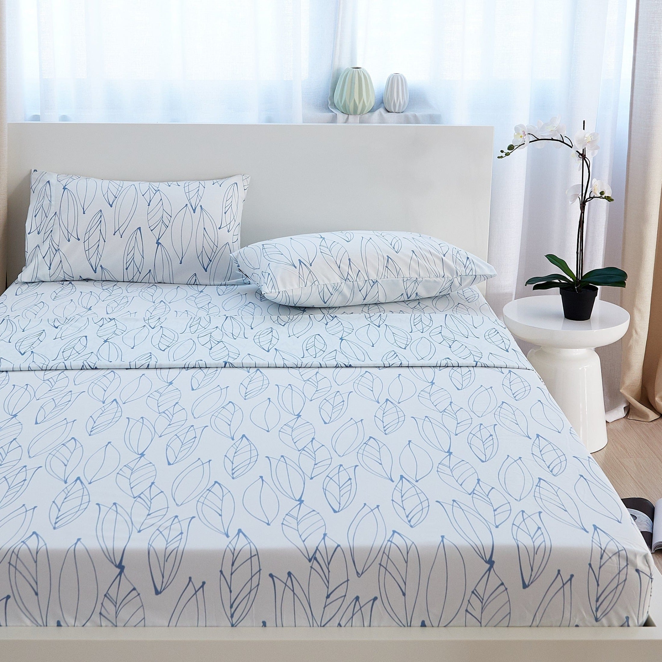 Modern Foliage Sheet Set