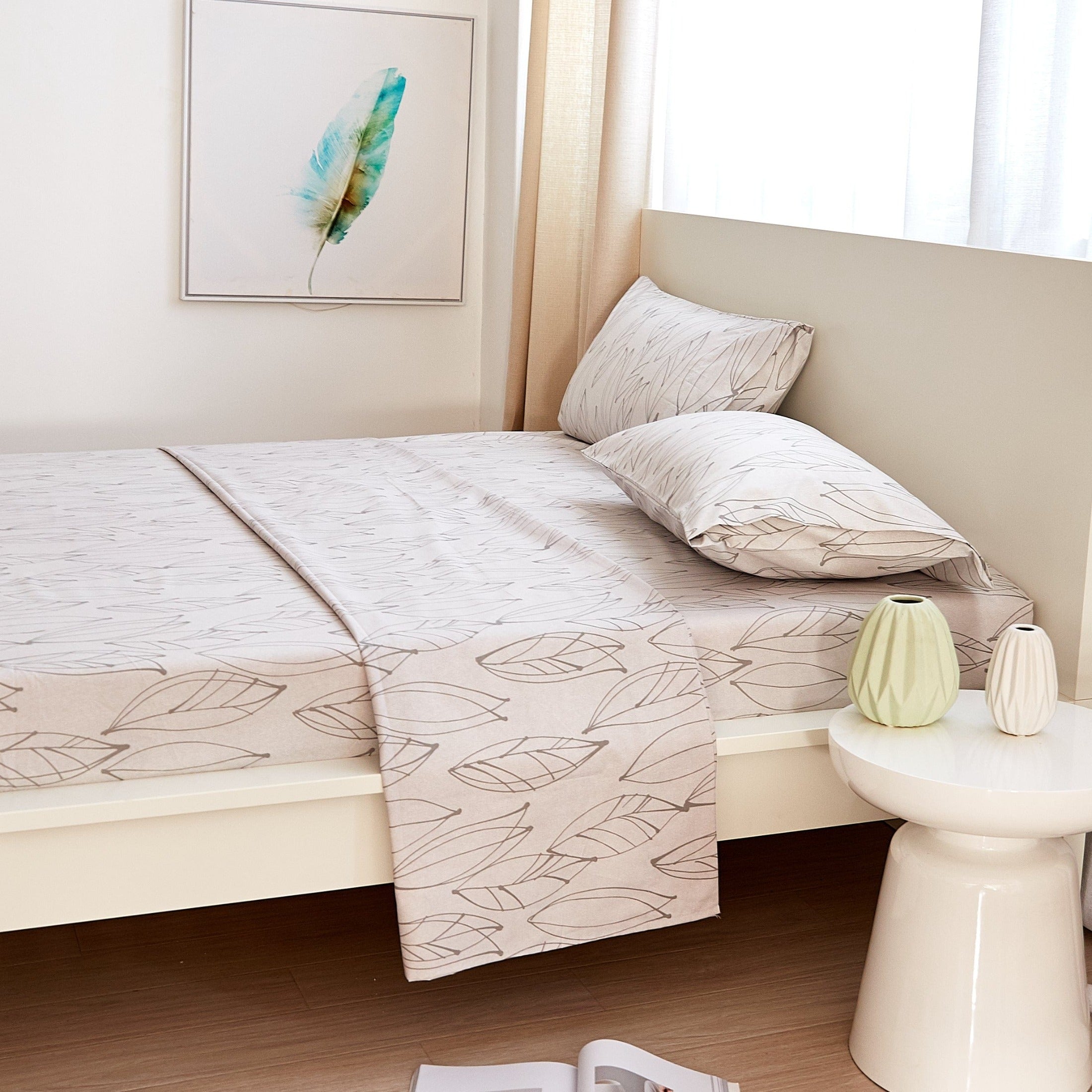 Modern Foliage Sheet Set