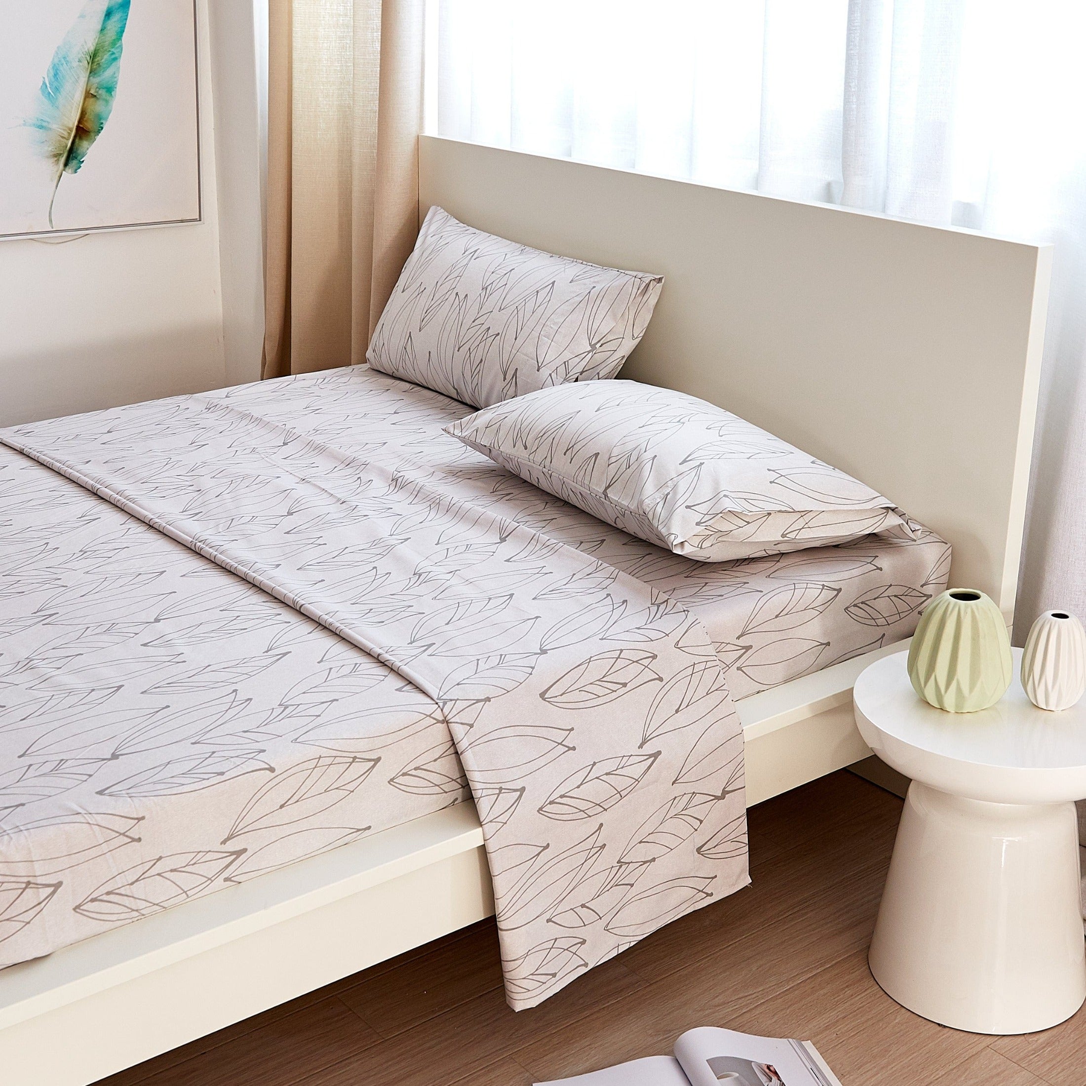 Modern Foliage Sheet Set