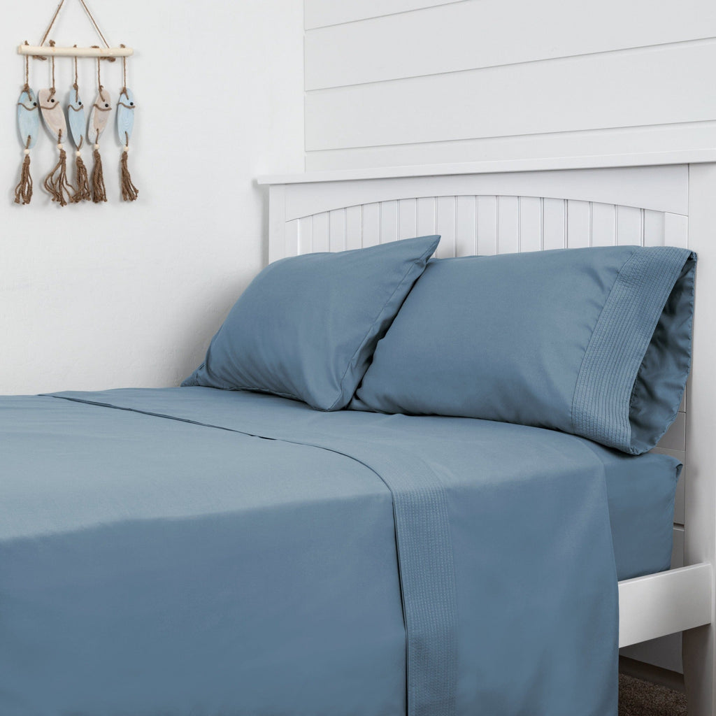 Vilano Extra Deep Pocket Pleated Sheet Set