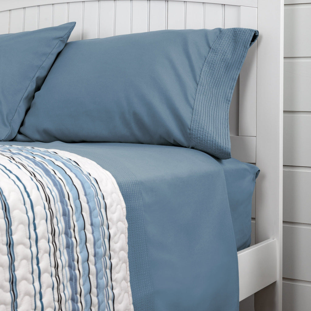 Vilano Extra Deep Pocket Pleated Sheet Set