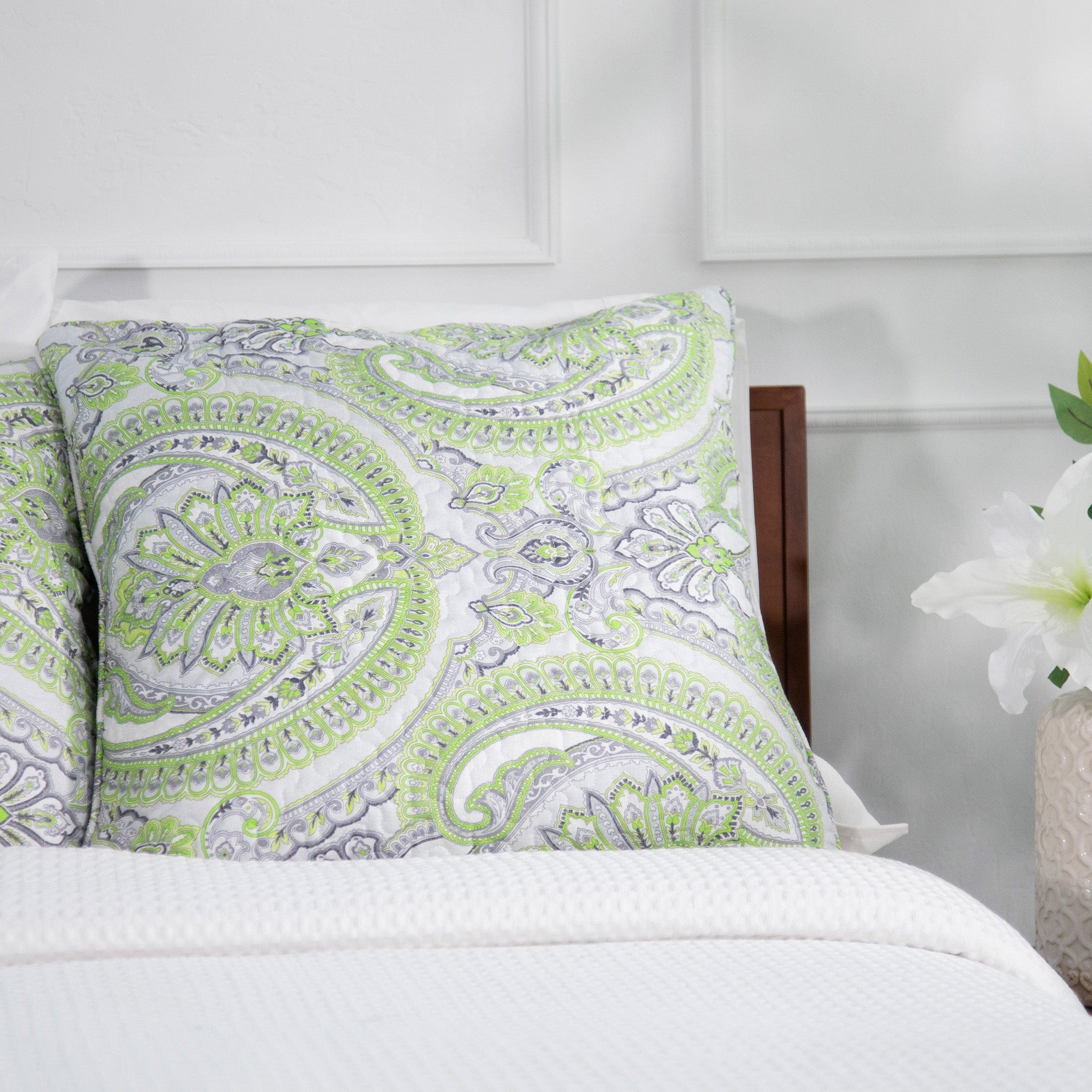 Pure Melody Quilted Sham Covers