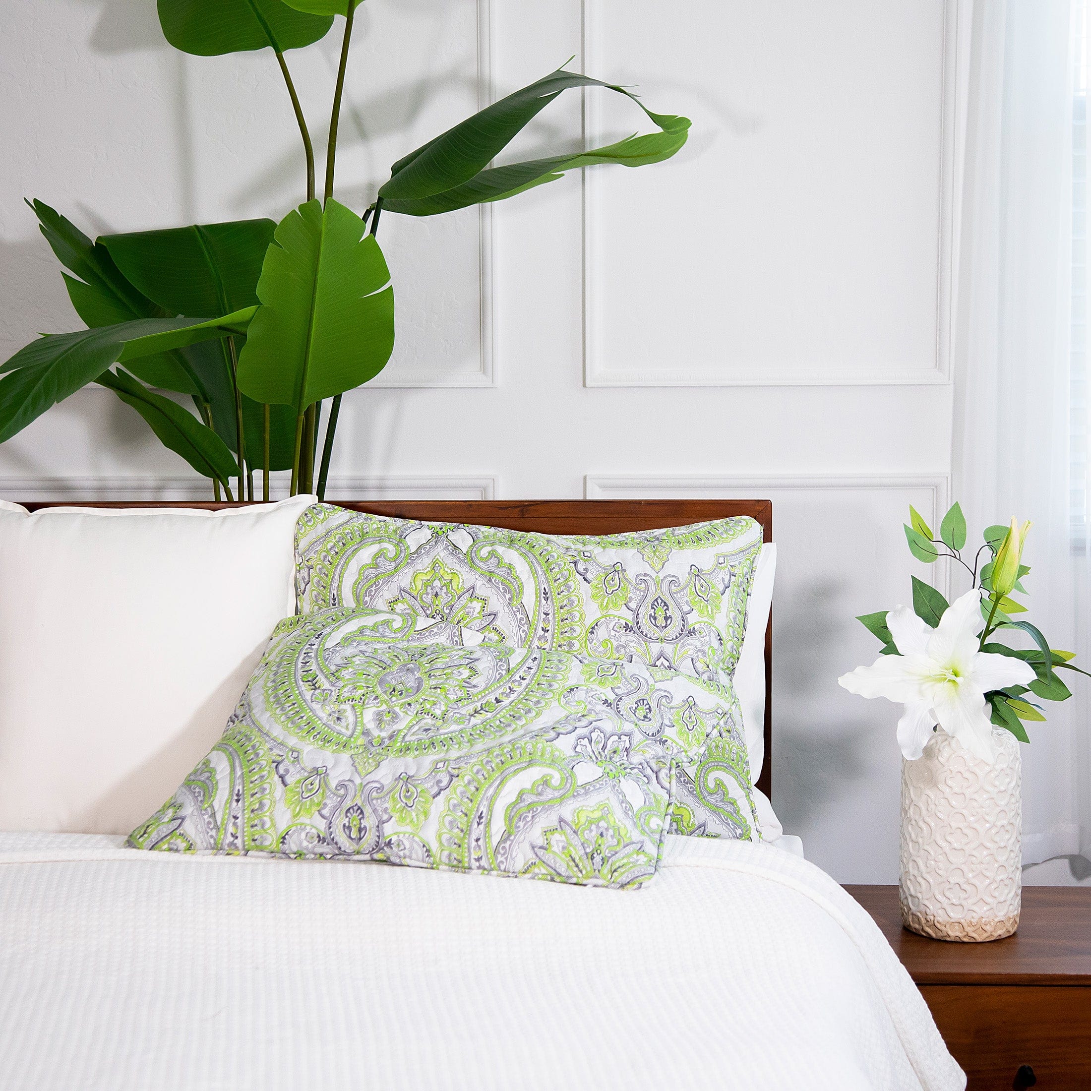 Pure Melody Quilted Sham Covers