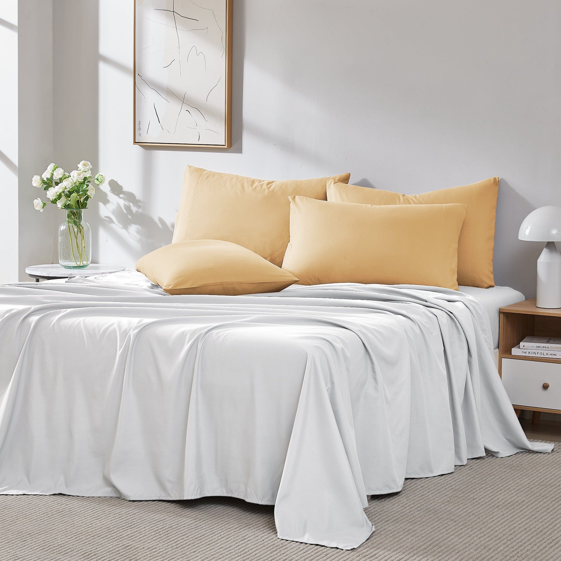 Vilano Springs 4-Piece Pillow Case Set