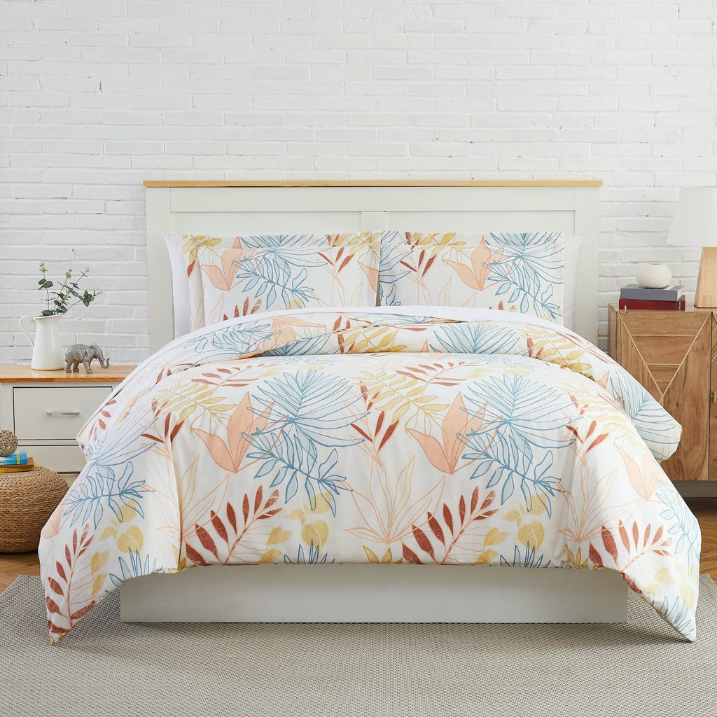 Tropic Leaf Comforter Set