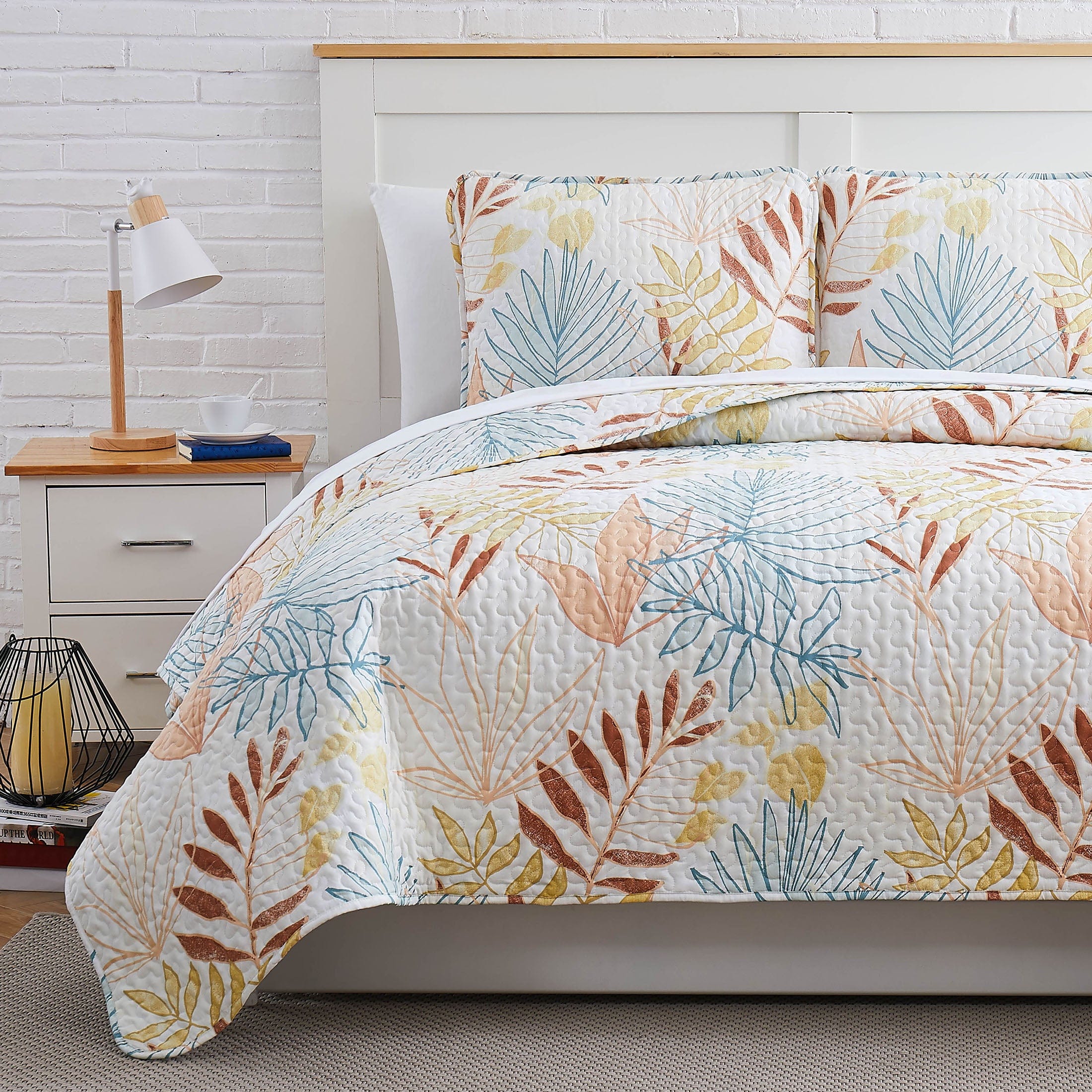 Tropic Leaf Quilt Set